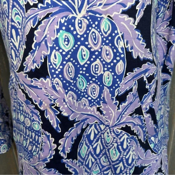 Lilly Pulitzer Skipper Popover Dress UPF 50+ Lilac Verbena Sz S - Picture 16 of 16